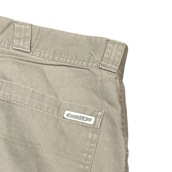 Vintage Y2K Nike ACG Relaxed Fit Khaki Tan Cotton Carpenter Pants Mens 34 - Picture 6 of 12